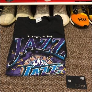 Vintage Utah jazz tee